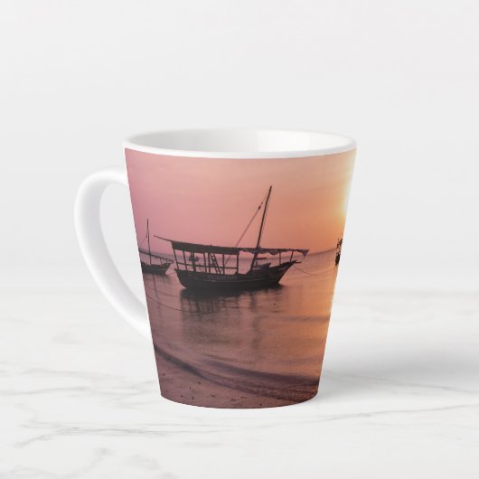 Sunset in Zanzibar Latte Mok (Linkerhoek)