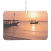 Sunset in Zanzibar Luchtverfrisser (Achterkant)