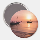 Sunset in Zanzibar Magneet (Voorkant / Achterkant)