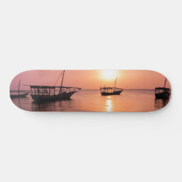 Sunset in Zanzibar Persoonlijk Skateboard