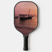 Sunset in Zanzibar Pickleball Paddle (Achterkant)
