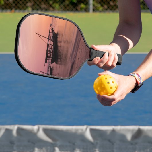 Sunset in Zanzibar Pickleball Paddle (Insitu)