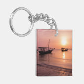 Sunset in Zanzibar Sleutelhanger (Voorkant Links)