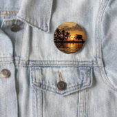 sunset.India4.tropics.India.dreamland Ronde Button 5,7 Cm (In situ)