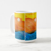 Sunset Island Koffiemok (Voorkant links)