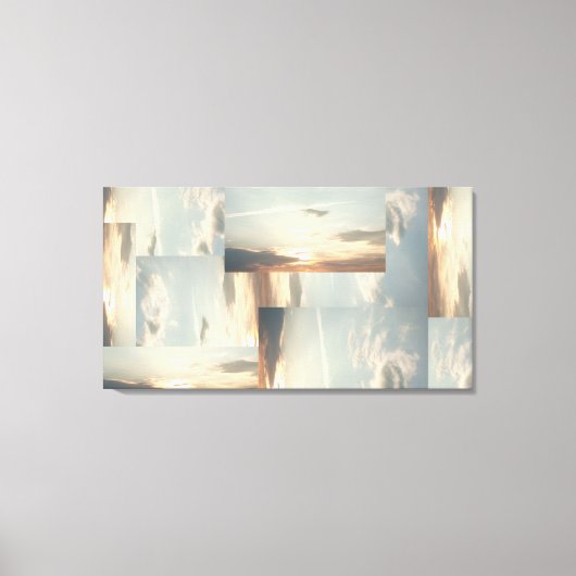 Sunset-it-is Stretched Canvas Print (Voorkant)