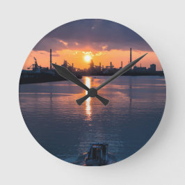 Sunset Japan Sky Ronde Klok