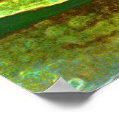 Sunset Jog met een hond... Poster (Hoek)