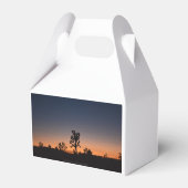 Sunset Joshua Trees Bedankdoosjes (Achterkant)