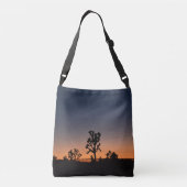 Sunset Joshua Trees Crossbody Tas (Achterkant)
