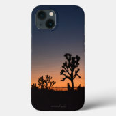 Sunset Joshua Trees Hoesje-Mate iPhone Case (Achterkant)