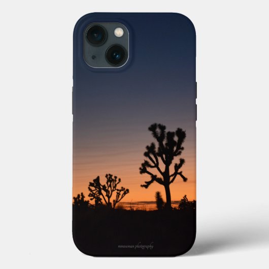 Sunset Joshua Trees Hoesje-Mate iPhone Case (Achterkant)