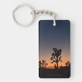 Sunset Joshua Trees Sleutelhanger