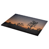 Sunset Joshua Trees Snijplank (Hoek)