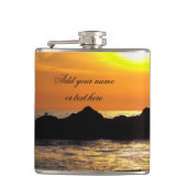 Sunset Joy_ Heupfles (Voorkant)