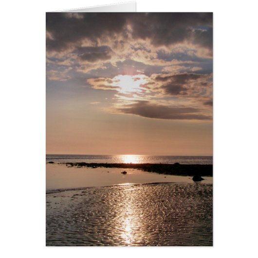 SUNSET Kaart (Voorkant)