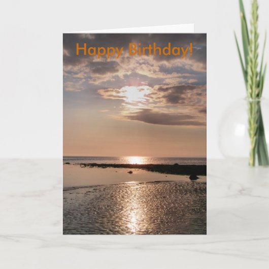 SUNSET KAART (Voorkant)