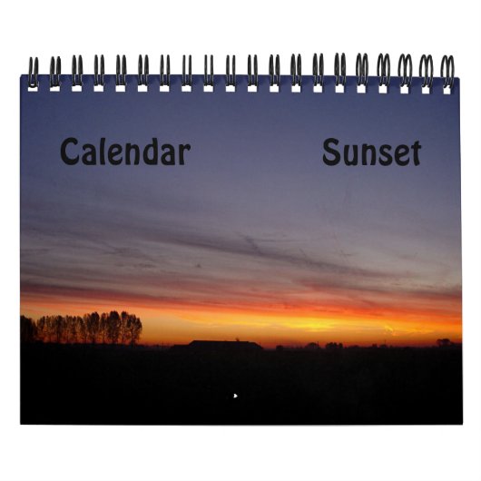 Sunset Kalender (Hoes)