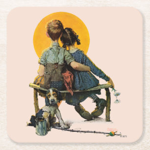 Sunset Kartonnen Onderzetters