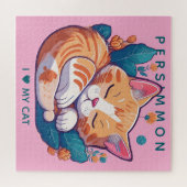 Sunset Kat Legpuzzel (Horizontaal)