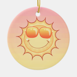Sunset Keramisch Ornament