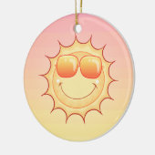 Sunset Keramisch Ornament (Links)