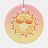 Sunset Keramisch Ornament (Achterkant)