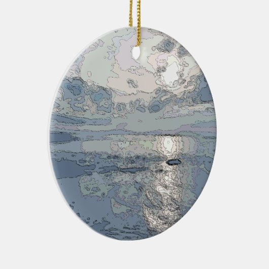 SUNSET KERAMISCH ORNAMENT (Rechts)