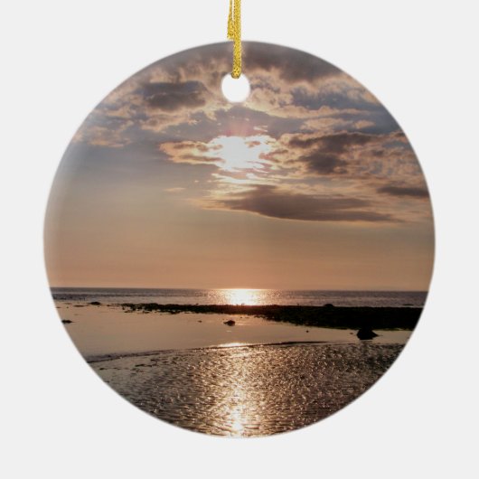 SUNSET KERAMISCH ORNAMENT (Achterkant)