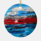 Sunset Keramisch Ornament (Voorkant)