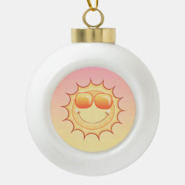 Sunset Keramische Bal Ornament