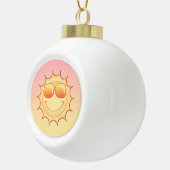 Sunset Keramische Bal Ornament (Rechts)