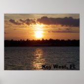 sunset Key West, FL Poster (Voorkant)