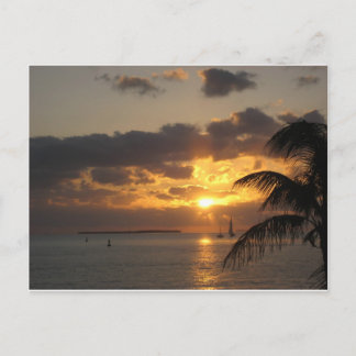 Sunset Key West, Florida Briefkaart