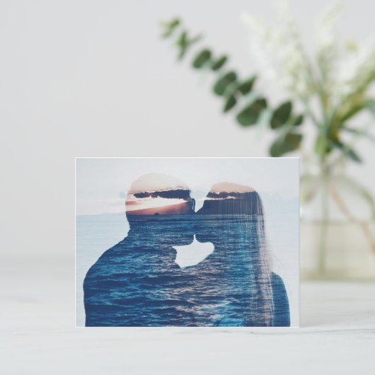 SUNSET KISS BRIEFKAART (Staand voorkant)