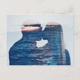 SUNSET KISS BRIEFKAART