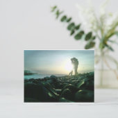 Sunset Kiss Briefkaart (Staand voorkant)