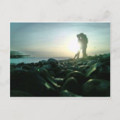 Sunset Kiss Briefkaart (Voorkant)