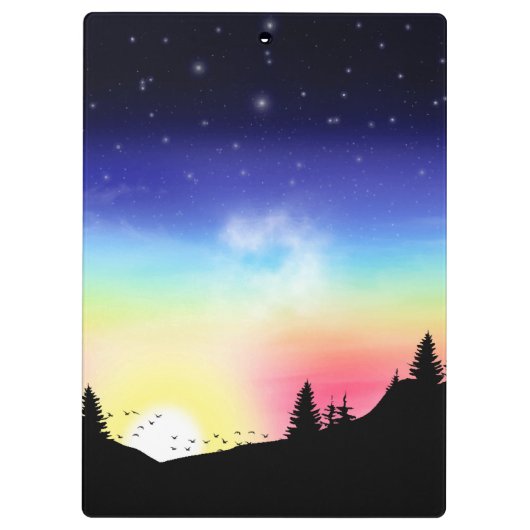Sunset Klembord (Achterkant)