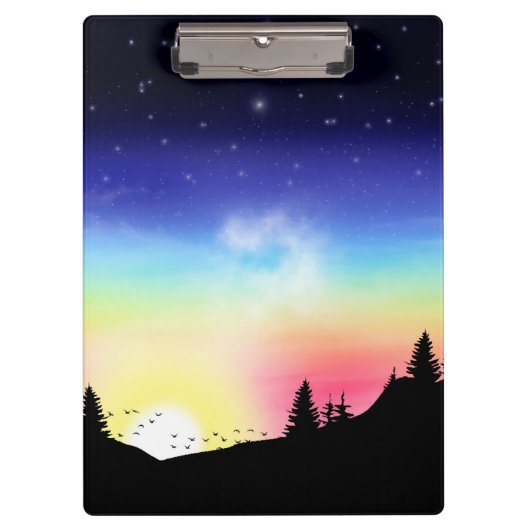 Sunset Klembord (Voorkant)