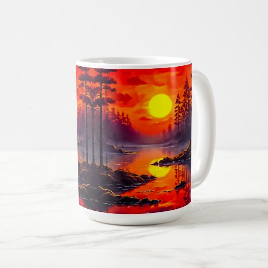 Sunset Koffiemok (Voorkant rechts)