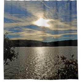 Sunset Kolob Lake Reservoir UT Zion Douchegordijn