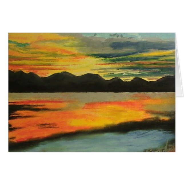 Sunset Lake (Voorkant Horizontaal)