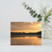 Sunset Lake Briefkaart (Staand voorkant)