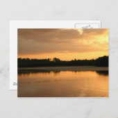 Sunset Lake Briefkaart (Voorkant / Achterkant)