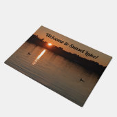 Sunset Lake Doormat Deurmat (Schuin)