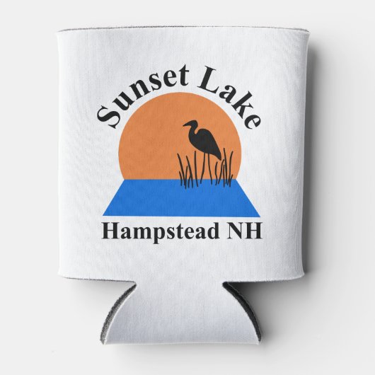 Sunset Lake Foam Koelbox Blikjeskoeler (Voorkant)