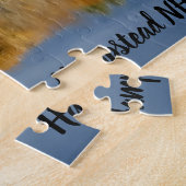 Sunset Lake Herfst Puzzle Legpuzzel (Zijkant)