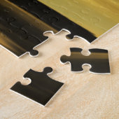 Sunset Lake Jigzaag Puzzle Romantic Love Legpuzzel (Zijkant)