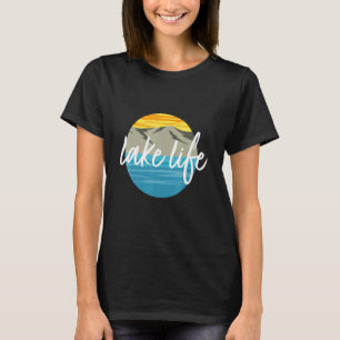 Sunset Lake Life T-shirt